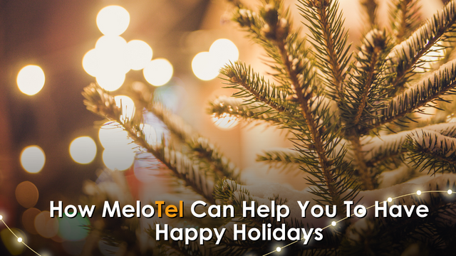 How MeloTel Can Help You To Have Happy Holidays